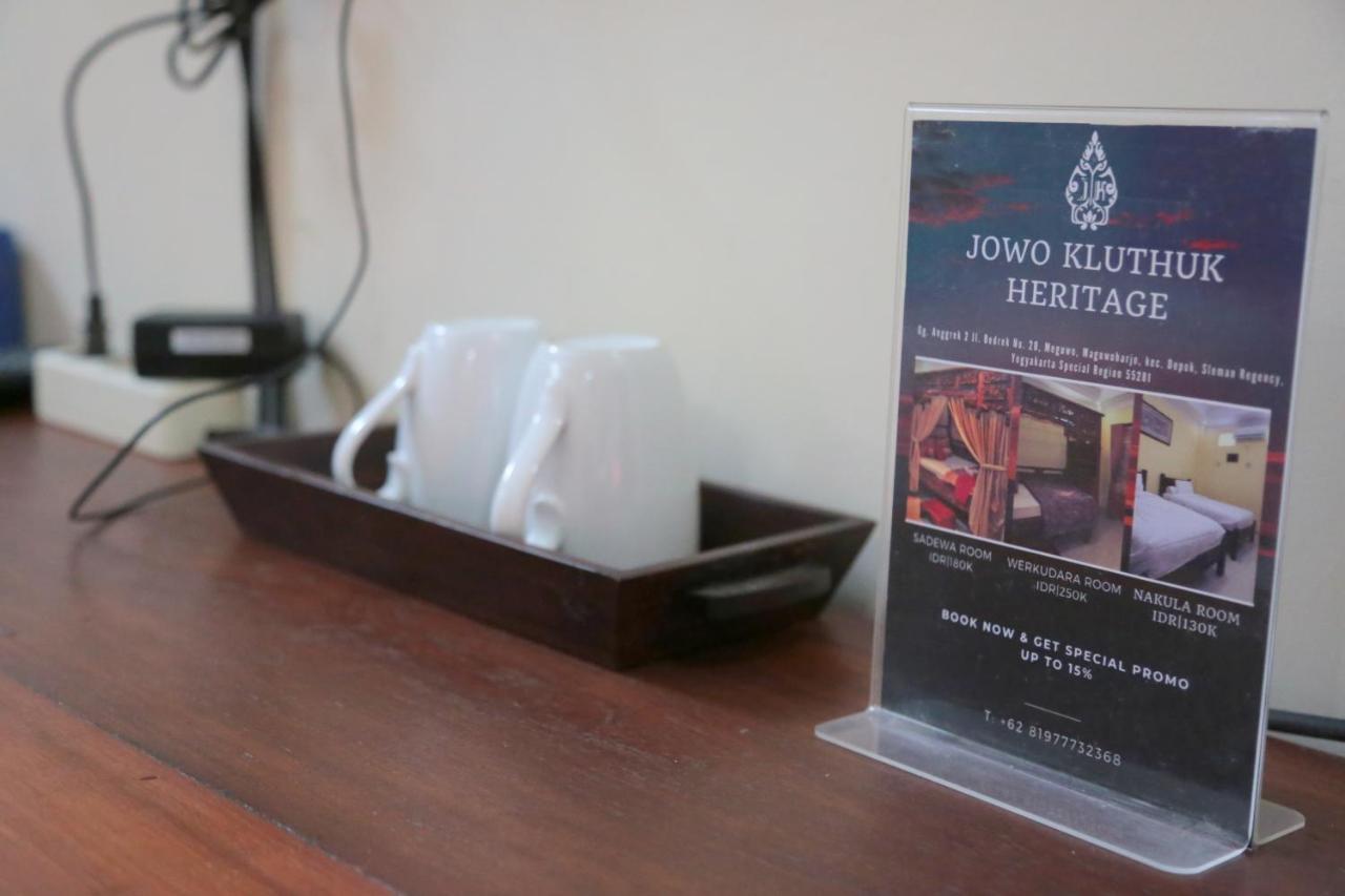 Jowo Kluthuk Heritage Kalasan Εξωτερικό φωτογραφία